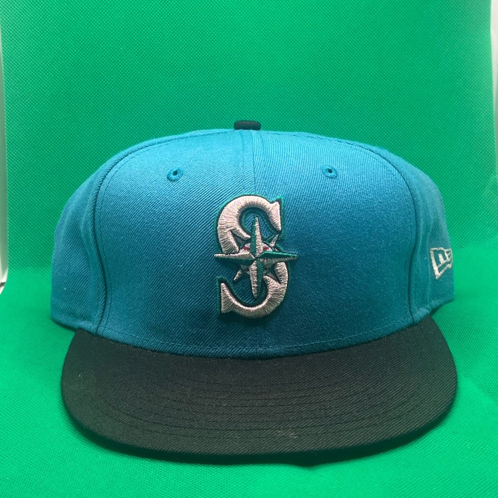 Seattle Mariners Northwest Green Navy fitted hat